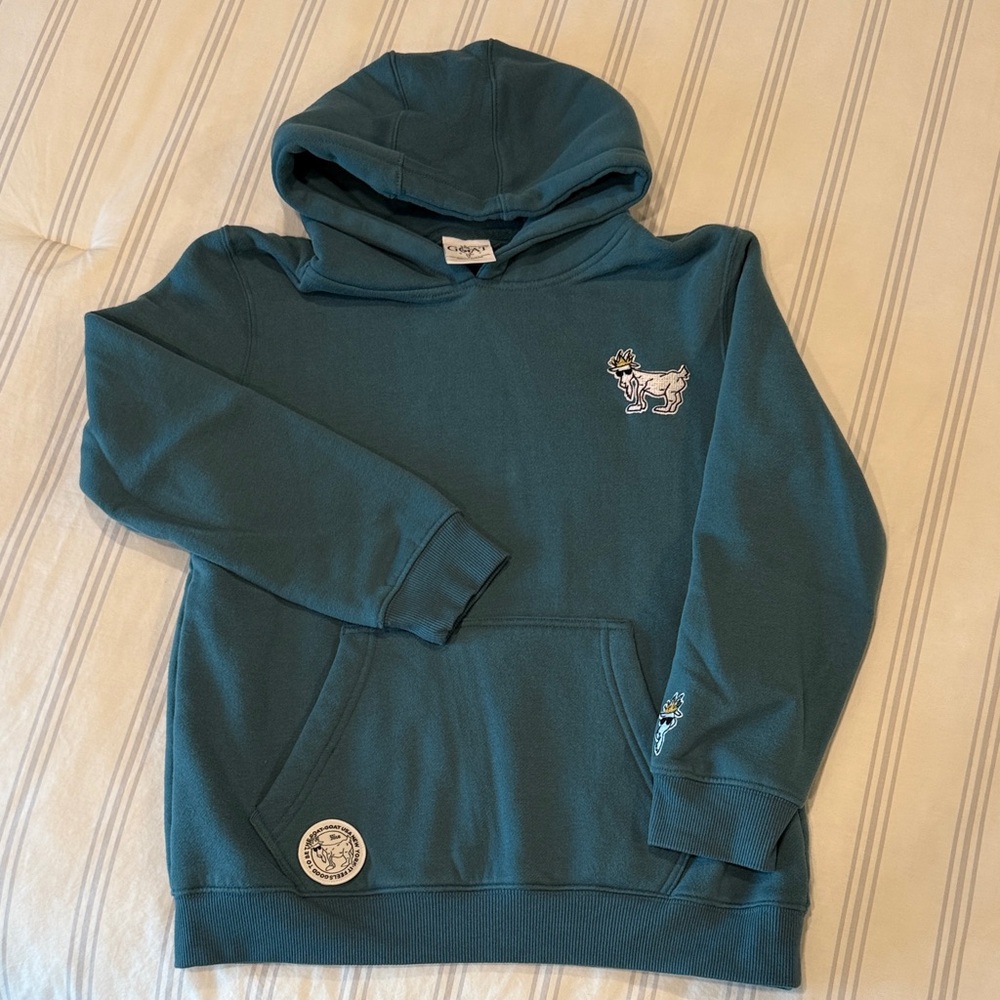 Youth Teal GOAT USA Hoodie